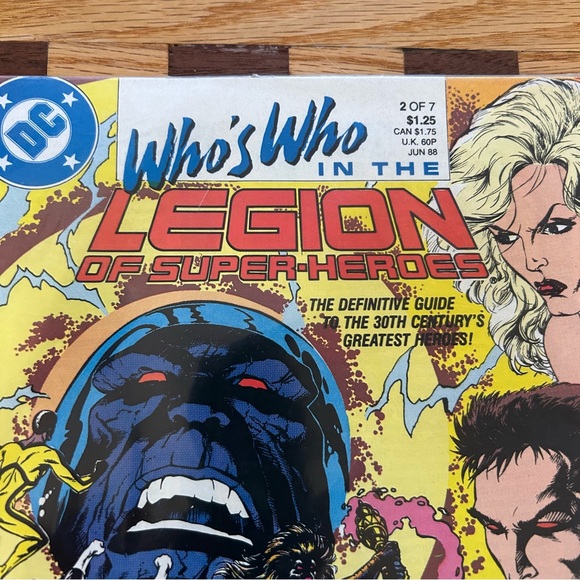 Vintage DC Comic Book Bundle - Who’s Who in the legion of superheroes - Picture 12 of 14